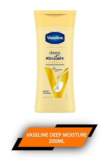 Vaseline Deep Moisture Body Lotion 200ml